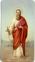 Pious image: Saint Paul of Tarsus