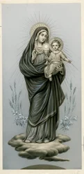 Virgin and Child with the Blessed Sacrament (engraving)