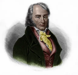 Portrait of Benjamin Constant (1767 - 1830), Swiss born French nobleman, thinker, writer and politician. in 