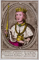 Portrait of Edward II (1284-1327) King of England