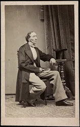 Portrait of Hans Christian Andersen (1805-1875)