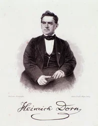 Portrait of Heinrich Dorn