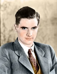Portrait of Howard Robard Hughes in 1934. American industrialist and producer. 1905 - 1976.