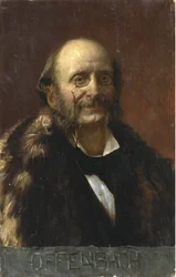 Portrait of Jacques Offenbach (1819-1880)
