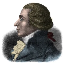 Portrait of Jean-Baptiste Boyer-Fonfrede (1766-1793), French politician - Deputy to the Convention, belongs to the Girondins - Engraving in 
