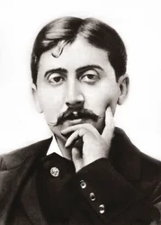 Portrait of Marcel Proust (1871-1922), French writer around 1900