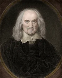 Portrait of Thomas Hobbes (1588-1679), English Philosopher and Political Theorist