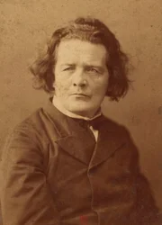 Portrait of the composer Anton Rubinstein, Anonymous. Albumin Photo