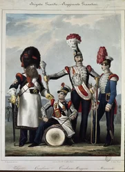 Sardinia royal army uniforms