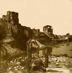 Stereoscopic Glass Plate on the First World War