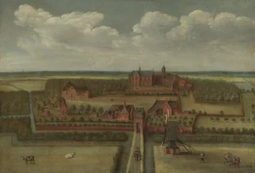 The Abbey of Leeuwenhorst in Rijnland