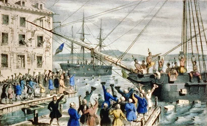 The Boston Tea Party: Tea Destruction in Boston Harbour