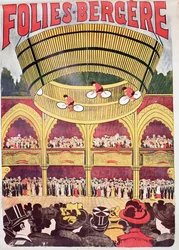 The Folies-Bergere, cabaret music-hall