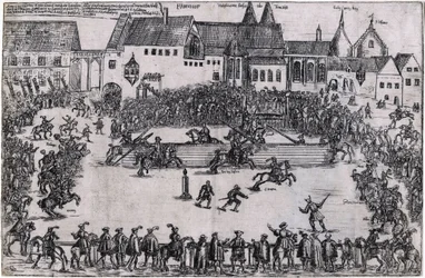 Tournament at the Time of Henry I the Fowler