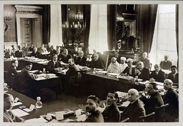 Second Round Table Conference in London, Mahatma Gandhi