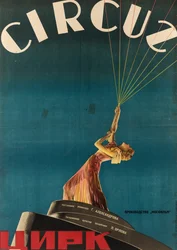 Poster for the Movie Circus by Grigori Aleksandrov