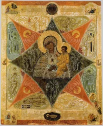 Mother of God of the Burning Bush, 16th century