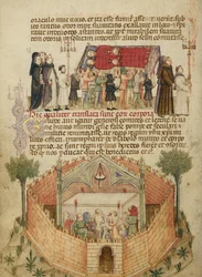 The Translation of the Bodies of Aimo and Vermondo; The People of Milan Praying at the Altar Where Aimo and Vermondo are Buried