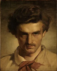 Youthful self-portrait