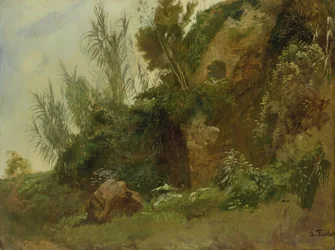 Landscape Study at Baths of Caracalla