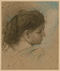Study Head of a Woman