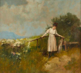Girl in Landscape