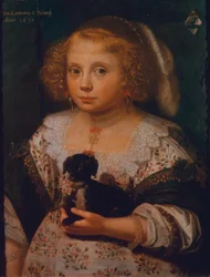 Portrait of Anna Constantia de Beijwegh as a Child