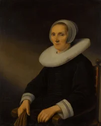 Portrait of a Woman, Probably Jacobmina de Grebber (?-1666)