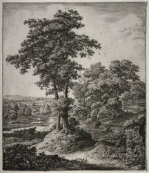 Six Large Upright Landscapes with Scenes from the Old Testament: The Unfaithful Prophet of Judah