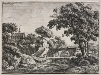 Twelve landscapes: The Two Bridges