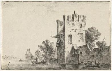 Square Tower by the Water