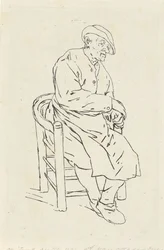 Seated Man in an Armchair