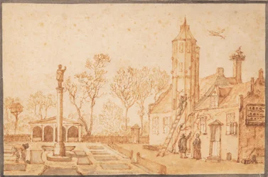 An Allegory of Spring with Toutenburg Hunting Lodge