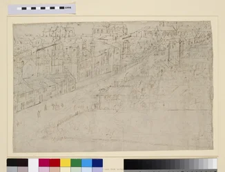 Borough High Street with St. Mary Overy, from 
