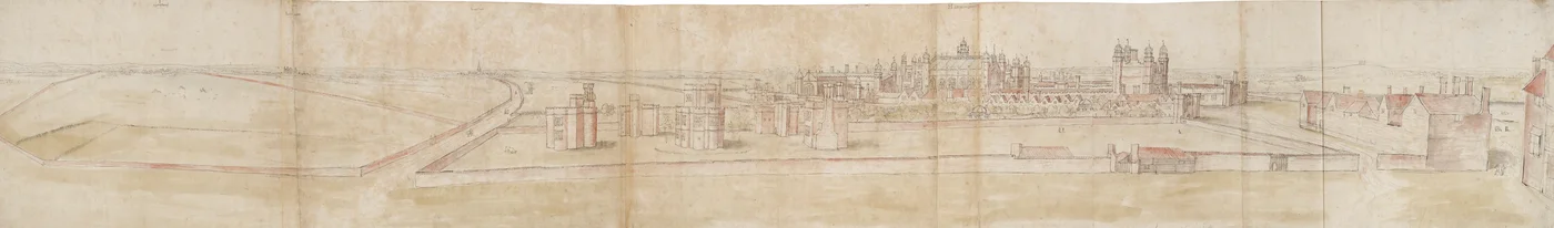 Hampton Court Palace from the North