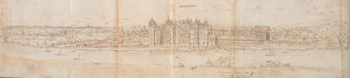 Richmond Palace from Across the Thames