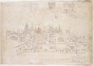 Studies of Palace of Oatlands and Hampton Court