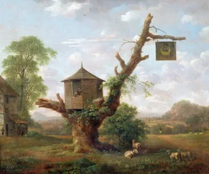 The Man in the Moon Inn, c.1770