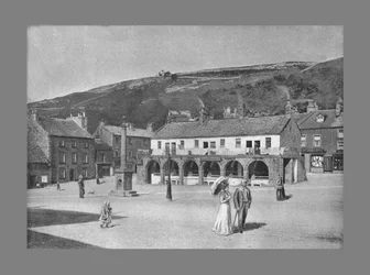 Old Shambles and Market Place, Settle