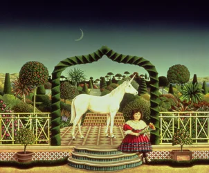 Girl with a Unicorn