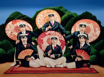 Sailors with Umbrellas