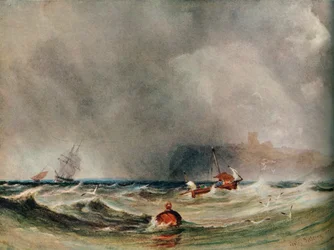 Storm Off Whitby, 1851