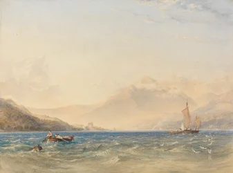 The Head of Loch Fyne, with Dindarra Castle