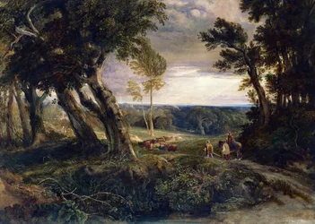 Tilgate Forest From Near Bolney, Sussex