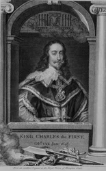 Charles I (1600-49) King of Great Britain and Ireland from 1625, engraved by George Vertue (1684-1756)