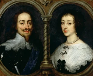 Charles I of England and Queen Henrietta Maria