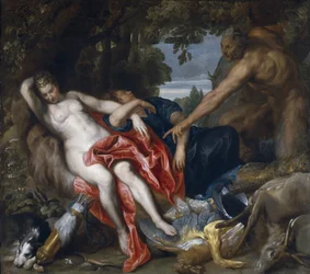 Diana and Her Nymph Surprised by Satyr