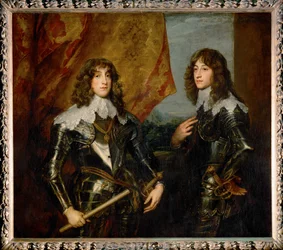 Double Portrait of the Palatine Princes Karl Ludwig I, Elector and His Brother Robert