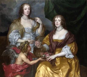 Ladies Elisabeth Thimbleby and Dorothy Viscountess Andover