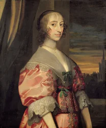 Lady Hoghton, wife of the 1st Baronet, 17th century